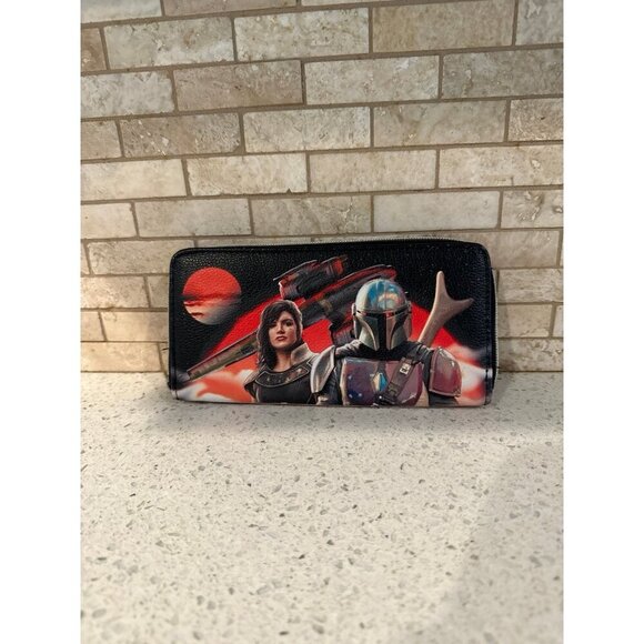 Disney Star Wars The Mandalorian zip around‎ Wallet- - Picture 1 of 4